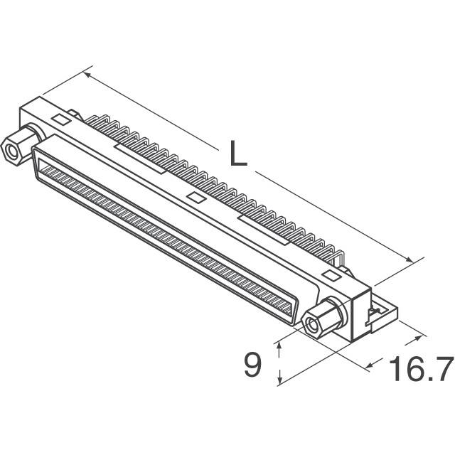 DX10AM-100SE2(50) Hirose Electric Co Ltd  Centronics Connectors